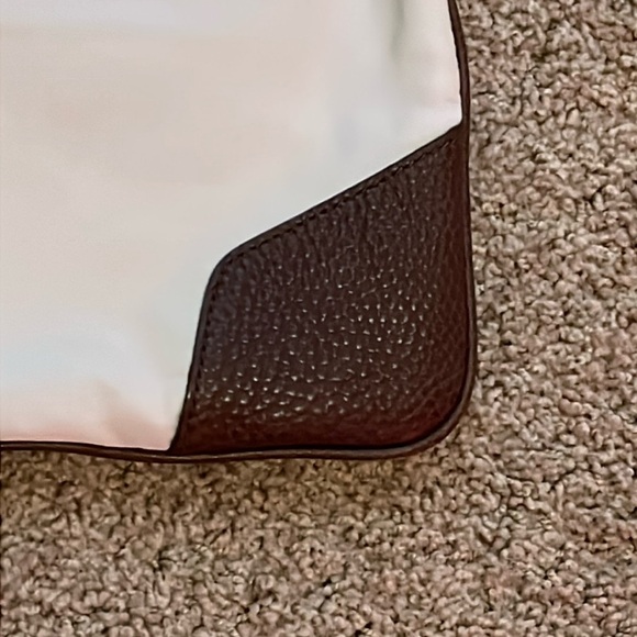 Burberry Packable Shopping Tote in Canvas & Leather - Picture 5 of 9